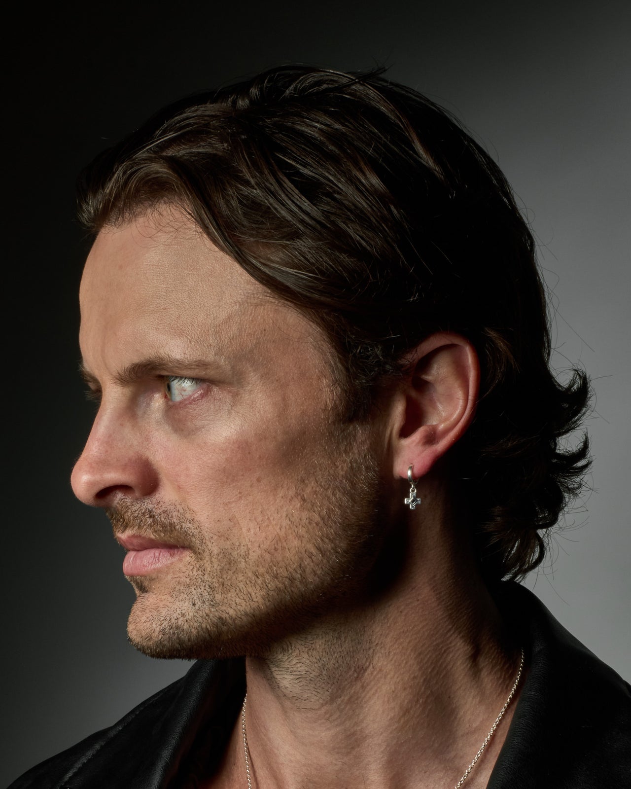 Raven Cross Earrings